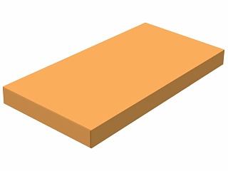 Měděná tyč plochá 100 x 15 mm EN 13601 / CW004A / Cu-ETP